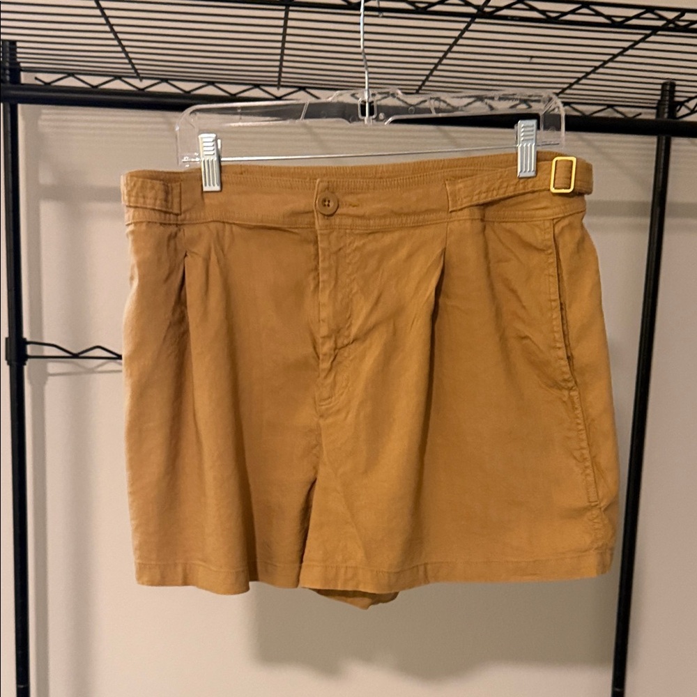 INC International Concepts Men's Brown Flat Front Shorts